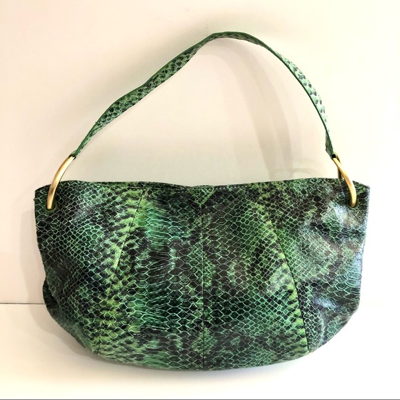 ANTONIO MELANI Butter Soft Leather Reptile Hobo Near Perfect Condition. - Picture 6 of 8